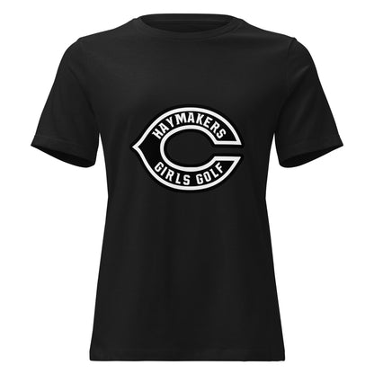 Performance | Women's Relaxed T Shirt | Cozad Girls Golf | Haymaker Vanguard Logo