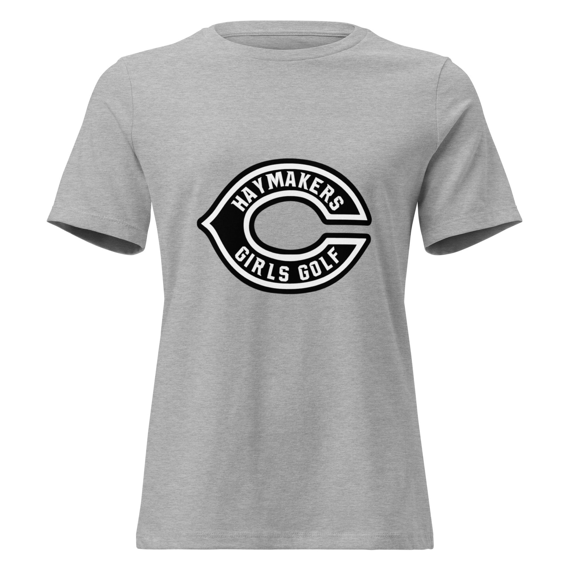 Performance | Women's Relaxed T Shirt | Cozad Girls Golf | Haymaker Vanguard Logo