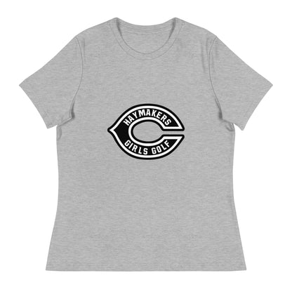 Performance | Women's Relaxed T Shirt | Cozad Girls Golf | Haymaker Vanguard Logo