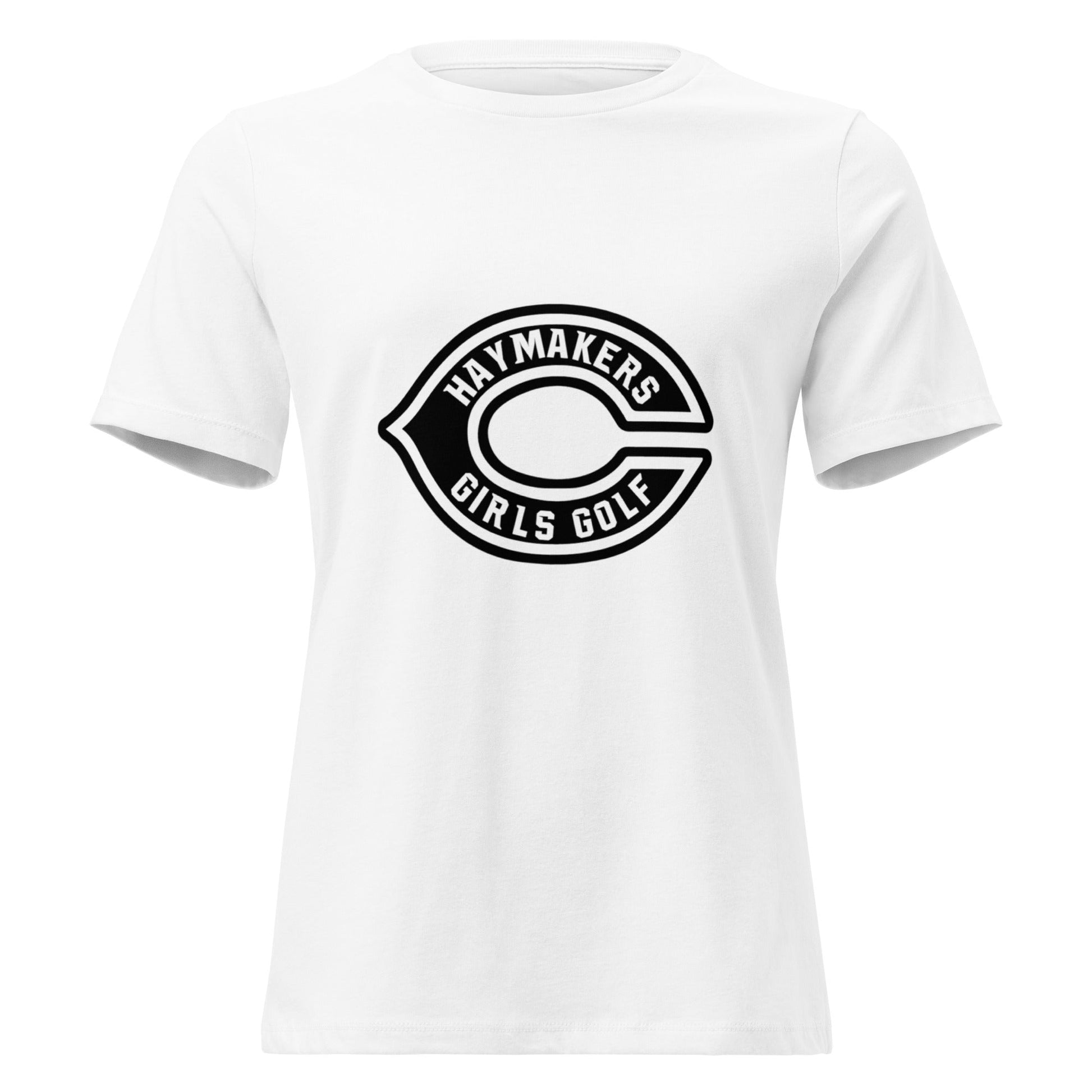 Performance | Women's Relaxed T Shirt | Cozad Girls Golf | Haymaker Vanguard Logo