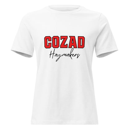 Performance | Women's Relaxed T Shirt | Cozad Girls Golf | Script Logo