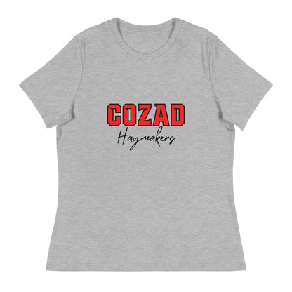 Performance | Women's Relaxed T Shirt | Cozad Girls Golf | Script Logo