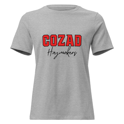 Performance | Women's Relaxed T Shirt | Cozad Girls Golf | Script Logo