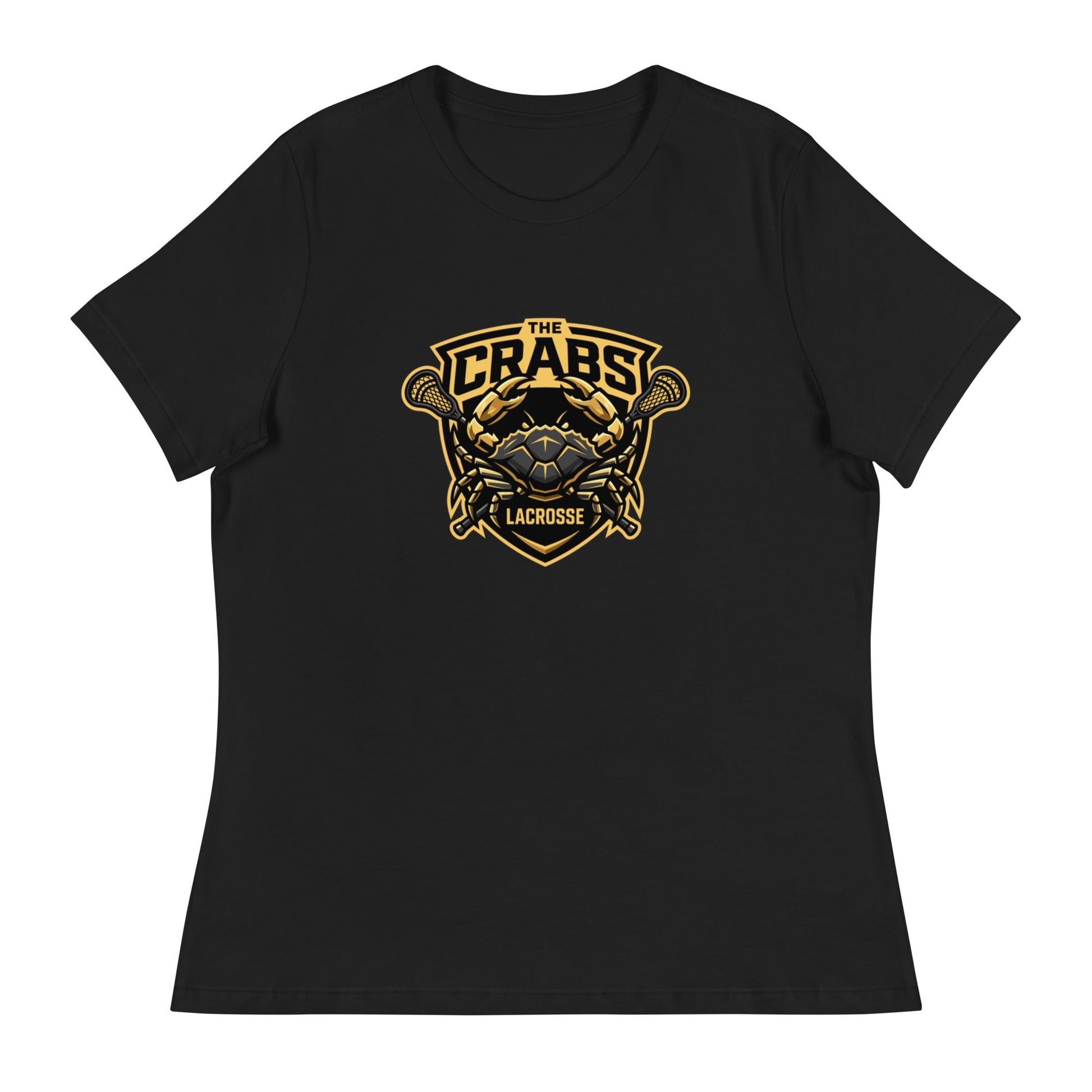 Performance | Women's Relaxed T Shirt | Crabs lax | Badge Logo