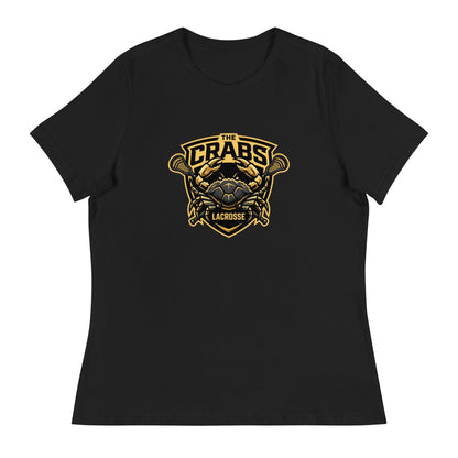 Performance | Women's Relaxed T Shirt | Crabs lax | Badge Logo