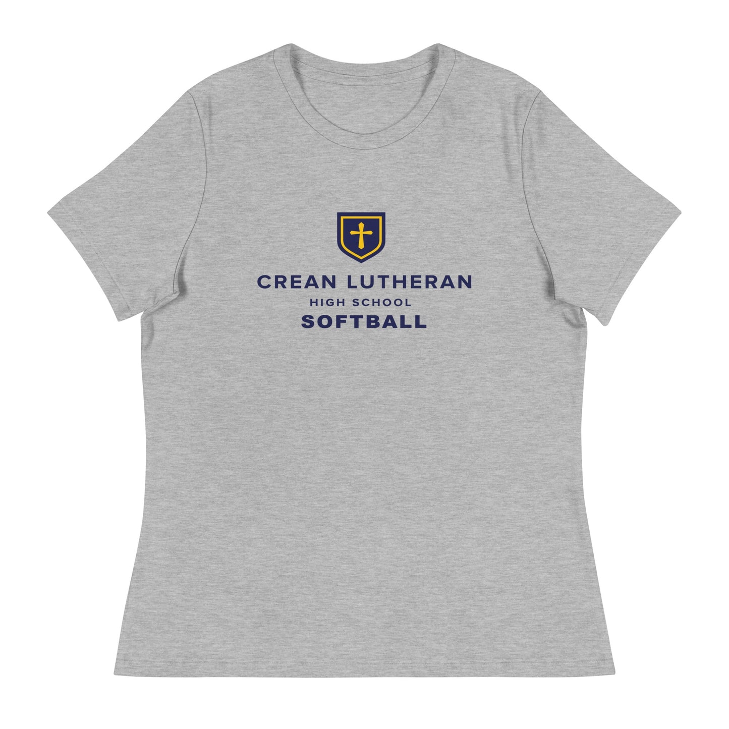 Performance | Women's Relaxed T Shirt | Crean Lutheran Softball | CLHS SB Logo