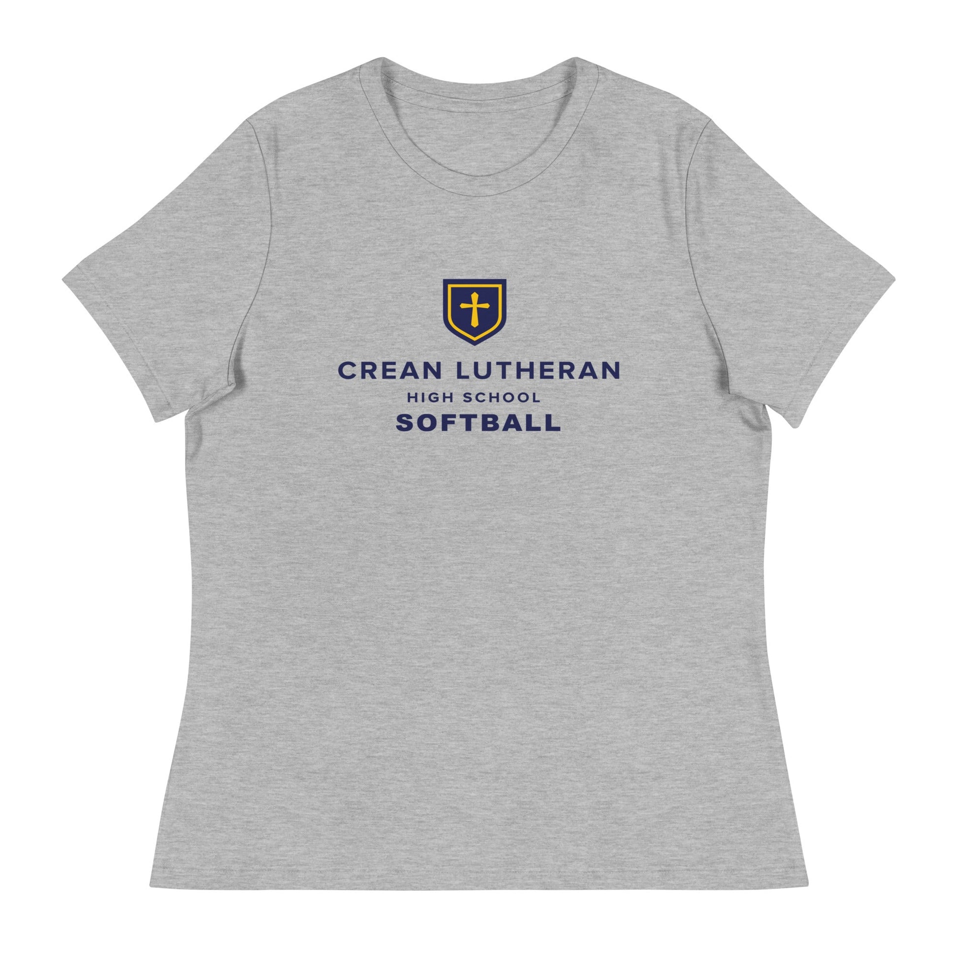 Performance | Women's Relaxed T Shirt | Crean Lutheran Softball | CLHS SB Logo