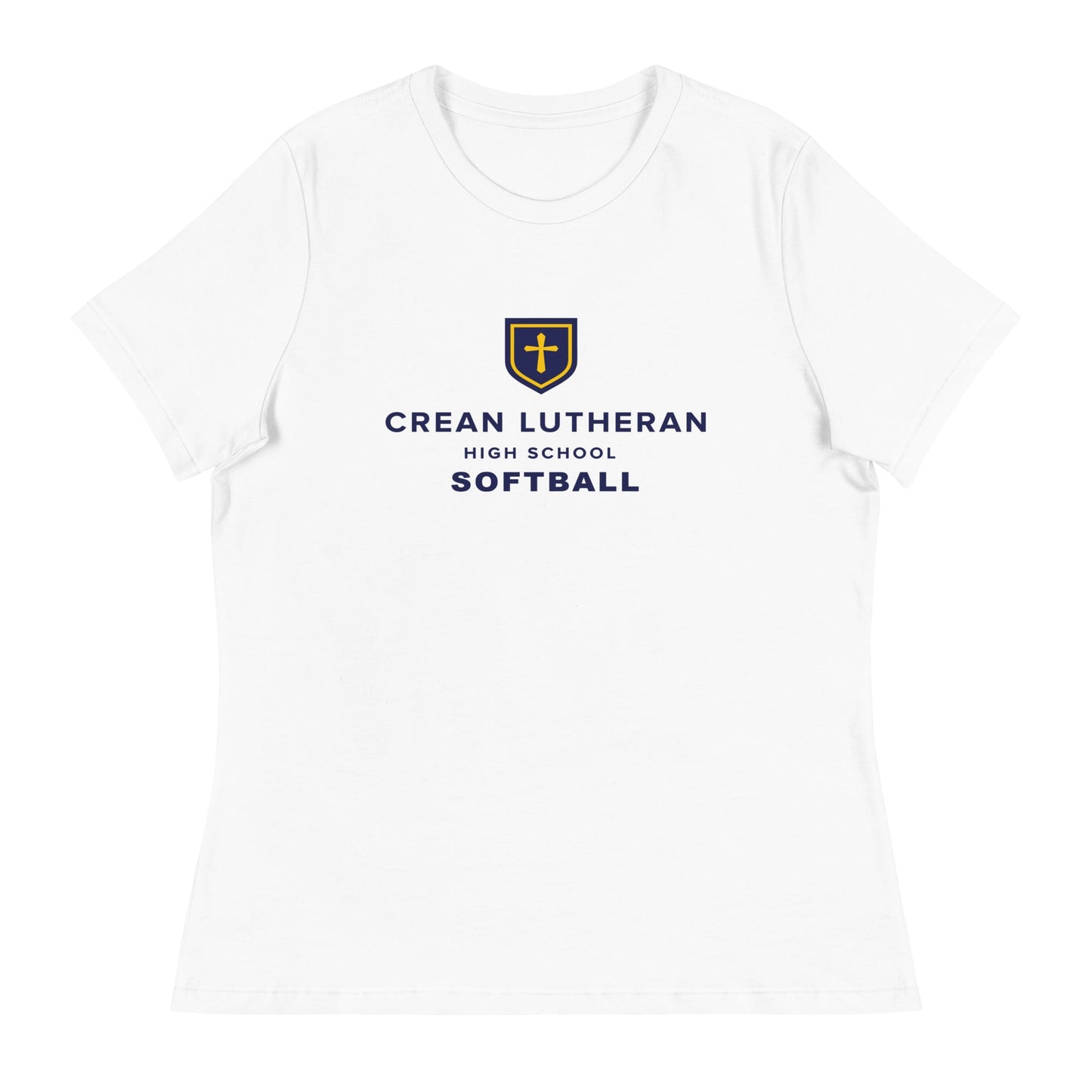 Performance | Women's Relaxed T Shirt | Crean Lutheran Softball | CLHS SB Logo