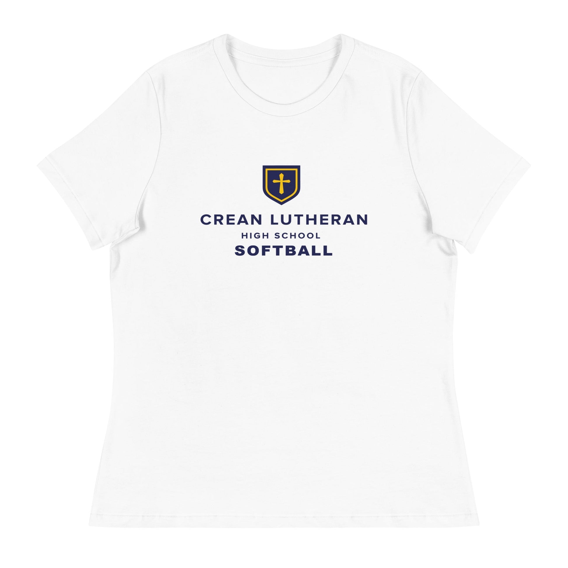 Performance | Women's Relaxed T Shirt | Crean Lutheran Softball | CLHS SB Logo