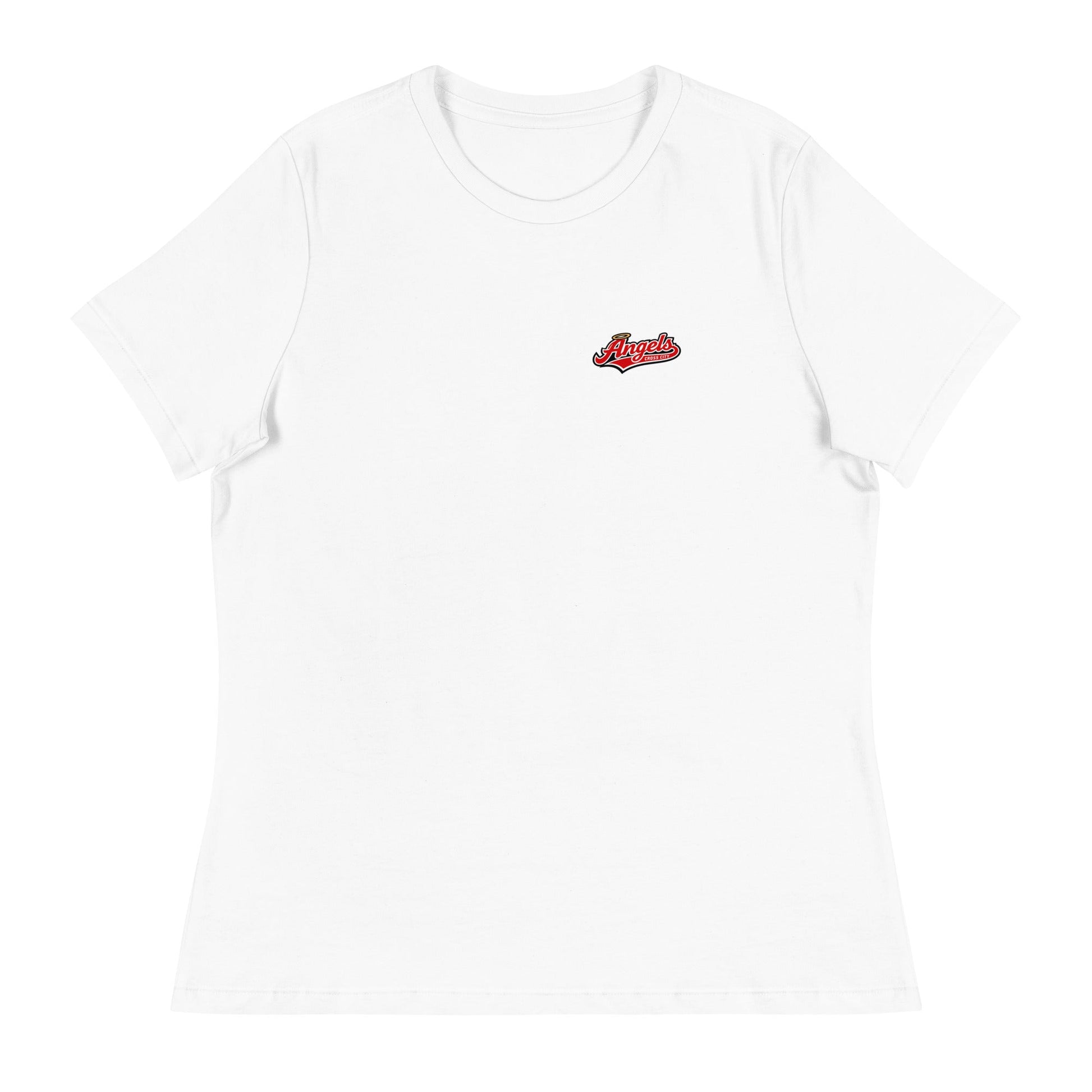Performance | Women's Relaxed T Shirt | Cross City Angels | Halo Crest Logo