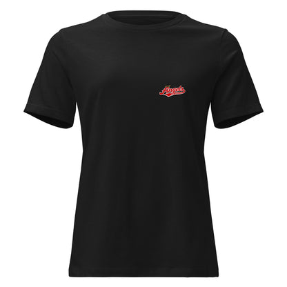 Performance | Women's Relaxed T Shirt | Cross City Angels | Halo Crest Logo