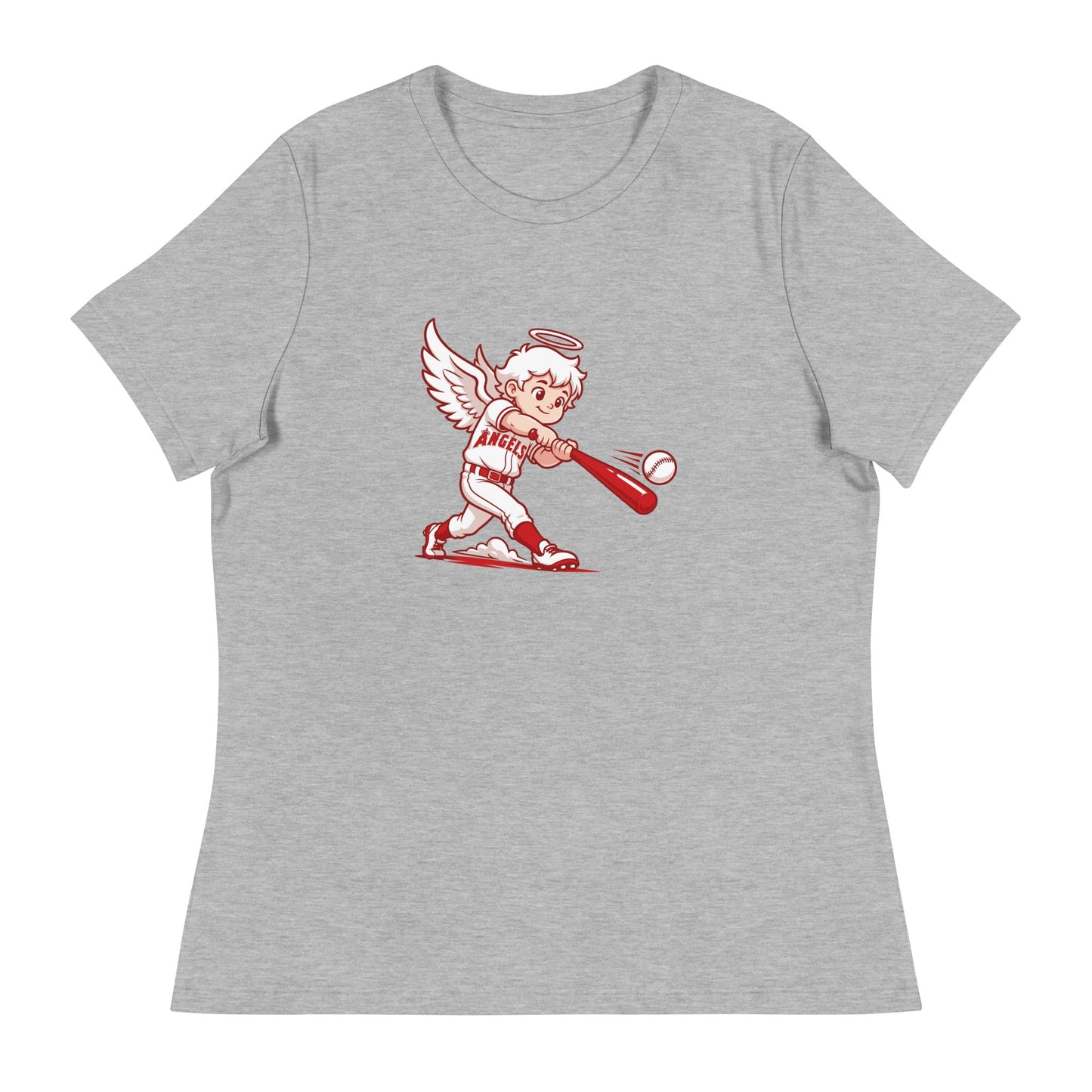 Performance | Women's Relaxed T Shirt | Cross City Angels | Mascot Logo