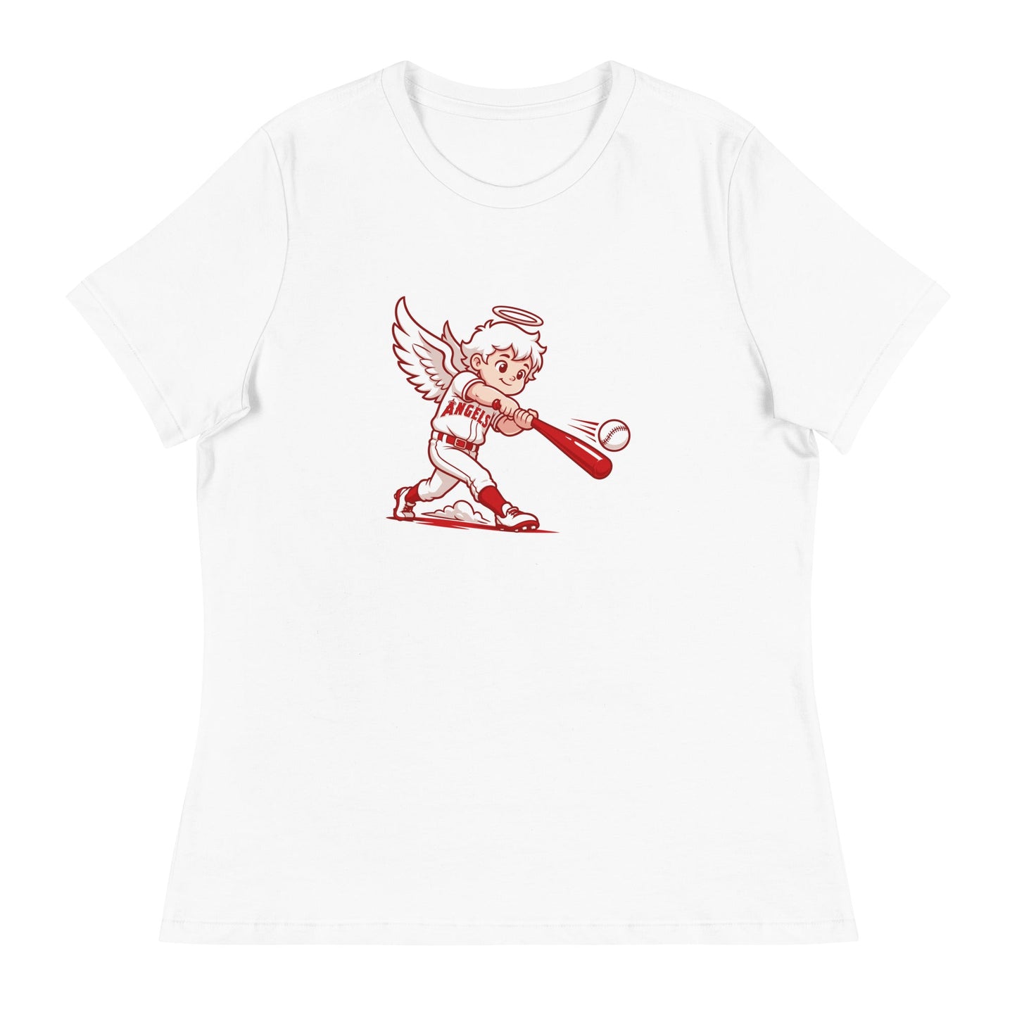 Performance | Women's Relaxed T Shirt | Cross City Angels | Mascot Logo
