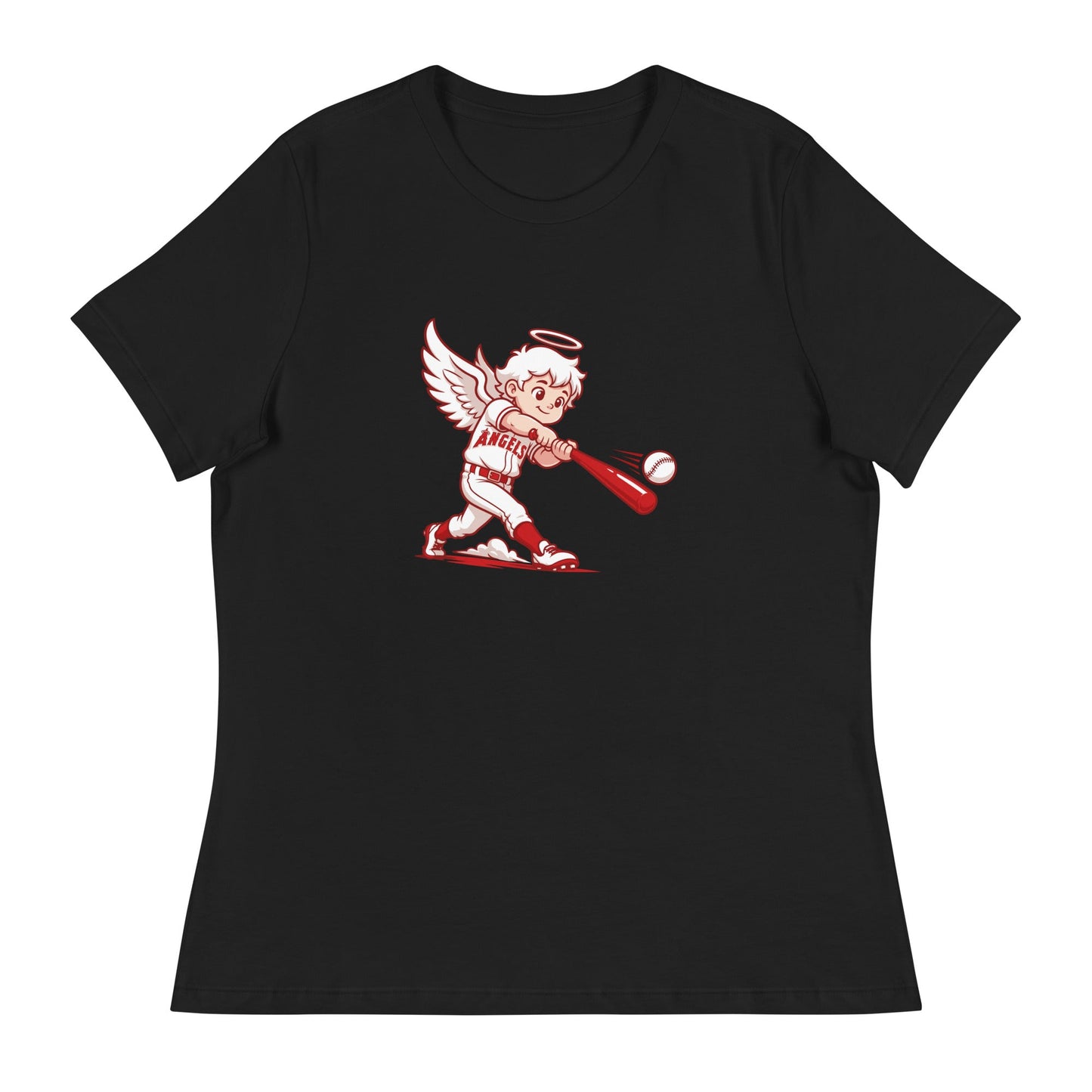 Performance | Women's Relaxed T Shirt | Cross City Angels | Mascot Logo