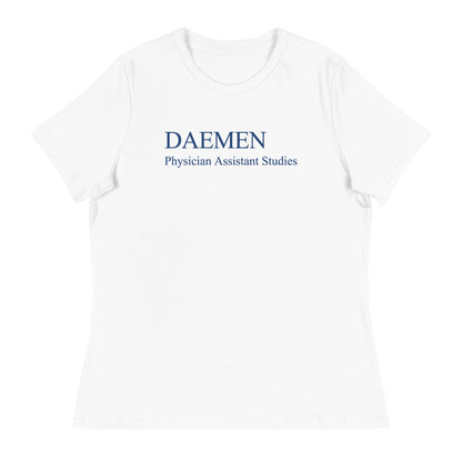 Performance | Women's Relaxed T Shirt | Daemen Physician Assistant | Care Collective Logo