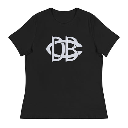 Performance | Women's Relaxed T Shirt | Dallas Baseball Club | Interlocking DB Crest Logo