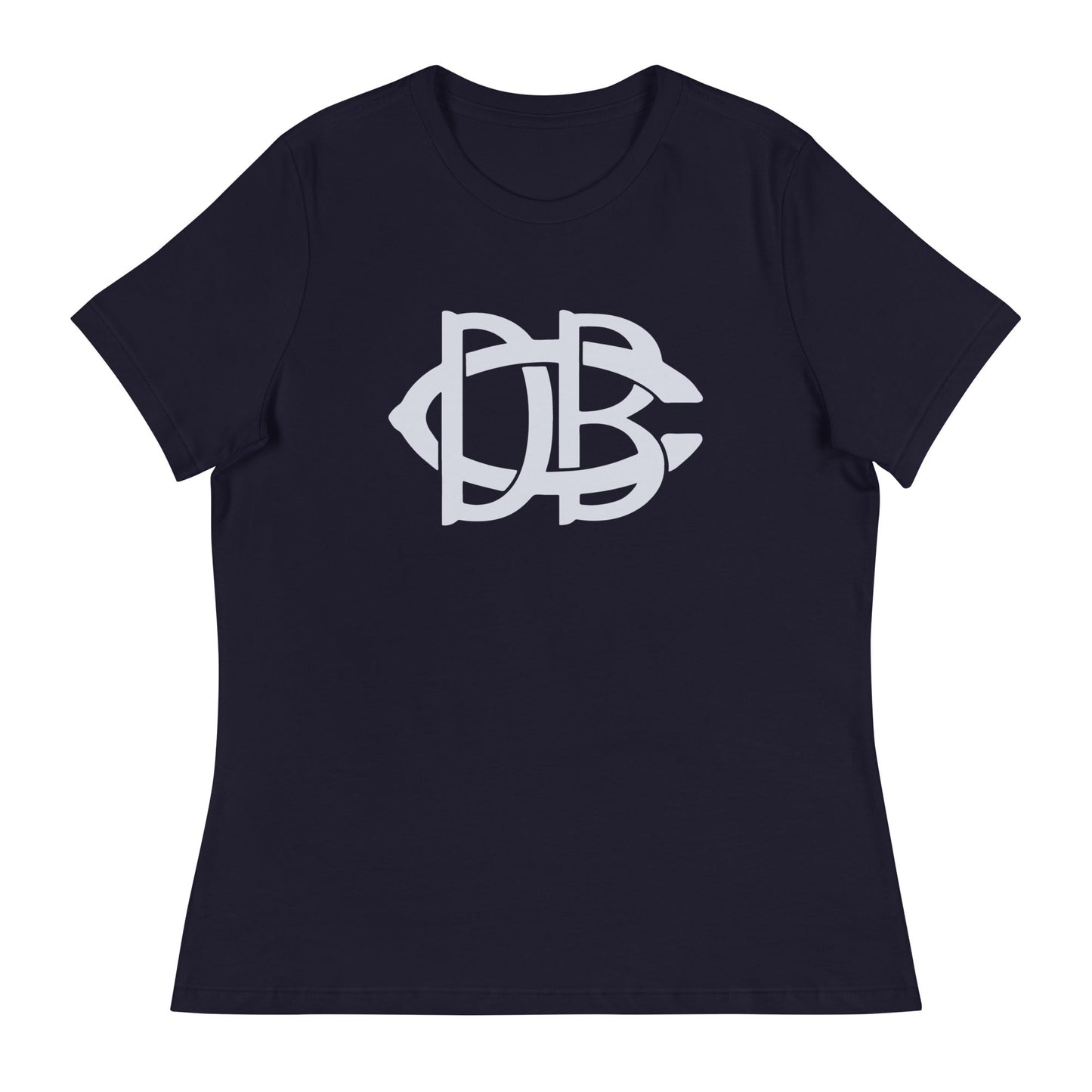 Performance | Women's Relaxed T Shirt | Dallas Baseball Club | Interlocking DB Crest Logo