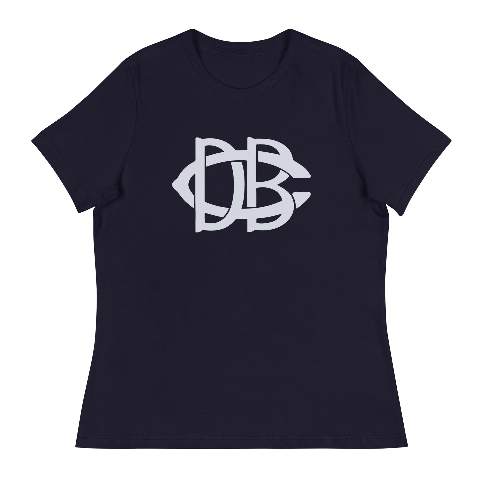 Performance | Women's Relaxed T Shirt | Dallas Baseball Club | Interlocking DB Crest Logo