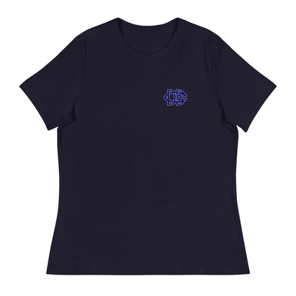 Performance | Women's Relaxed T Shirt | Dallas Baseball Club | Vanguard Logo