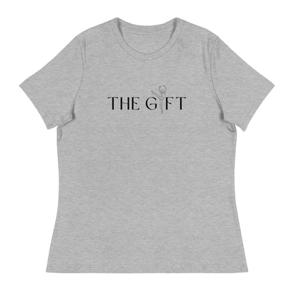 Performance | Women's Relaxed T Shirt | Dancin' Time Studios | Lyric Dancer Logo