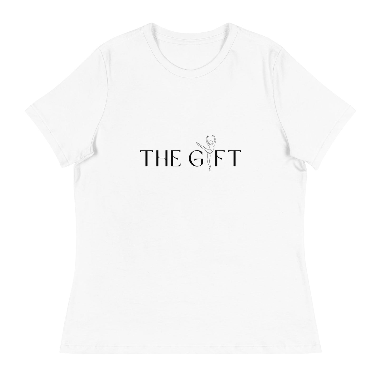 Performance | Women's Relaxed T Shirt | Dancin' Time Studios | Lyric Dancer Logo