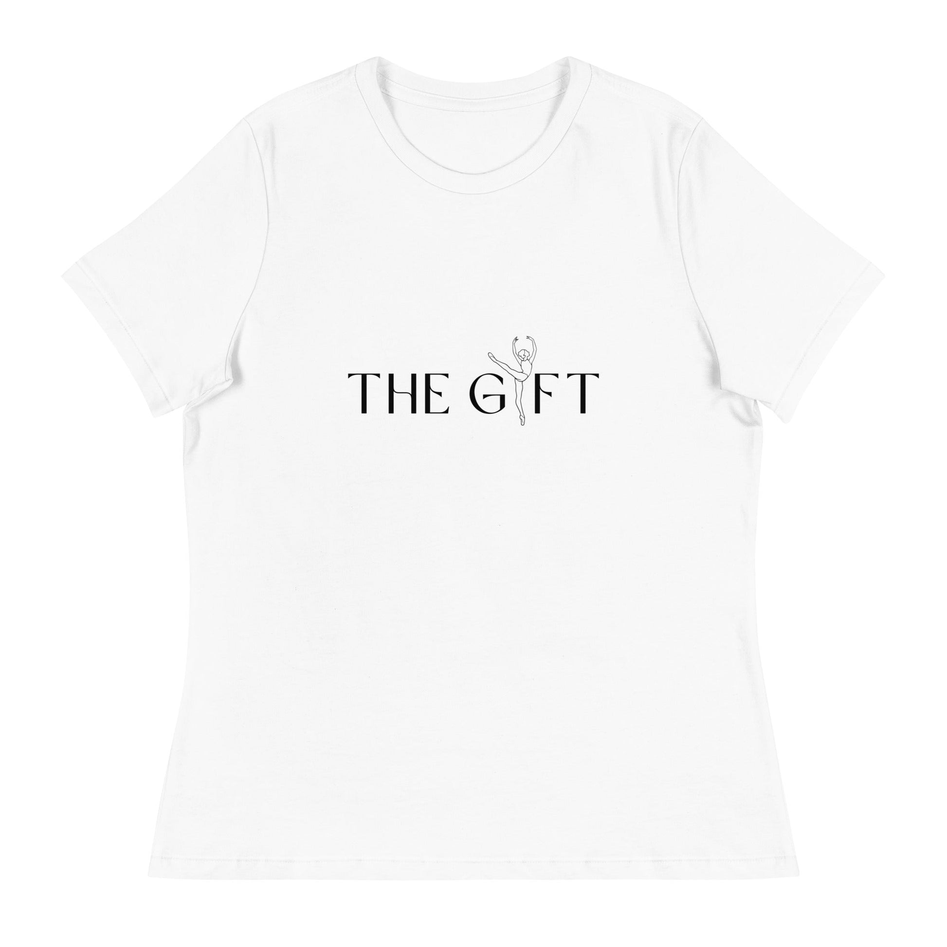 Performance | Women's Relaxed T Shirt | Dancin' Time Studios | Lyric Dancer Logo