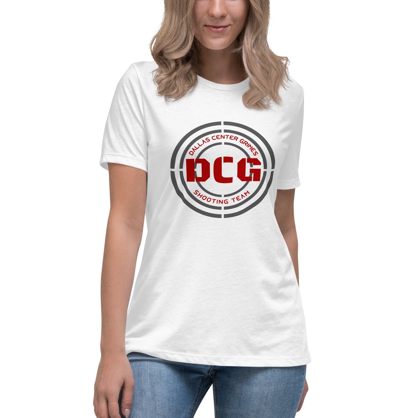 Performance | Women's Relaxed T Shirt | DCG SHOOTING TEAM | Logo