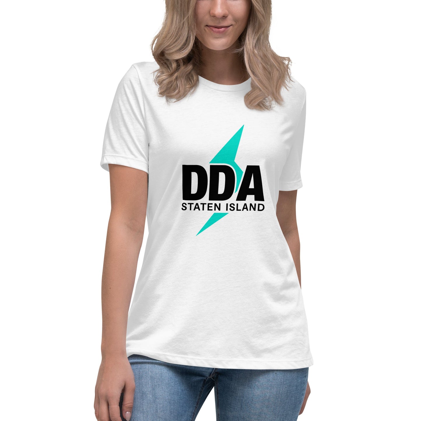 Performance | Women's Relaxed T Shirt | DDA Staten Island | Icon Logo