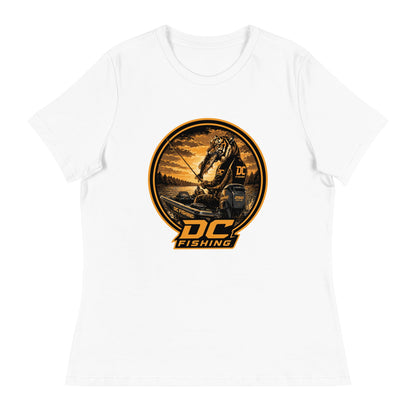 Performance | Women's Relaxed T Shirt | DeKalb Fishing Team | Badge Logo