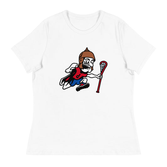 Performance | Women's Relaxed T Shirt | Detroit Lacrosse | Crest Logo