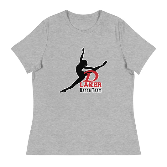 Performance | Women's Relaxed T Shirt | Detroit Lakes Dance | Valor Varsity Logo