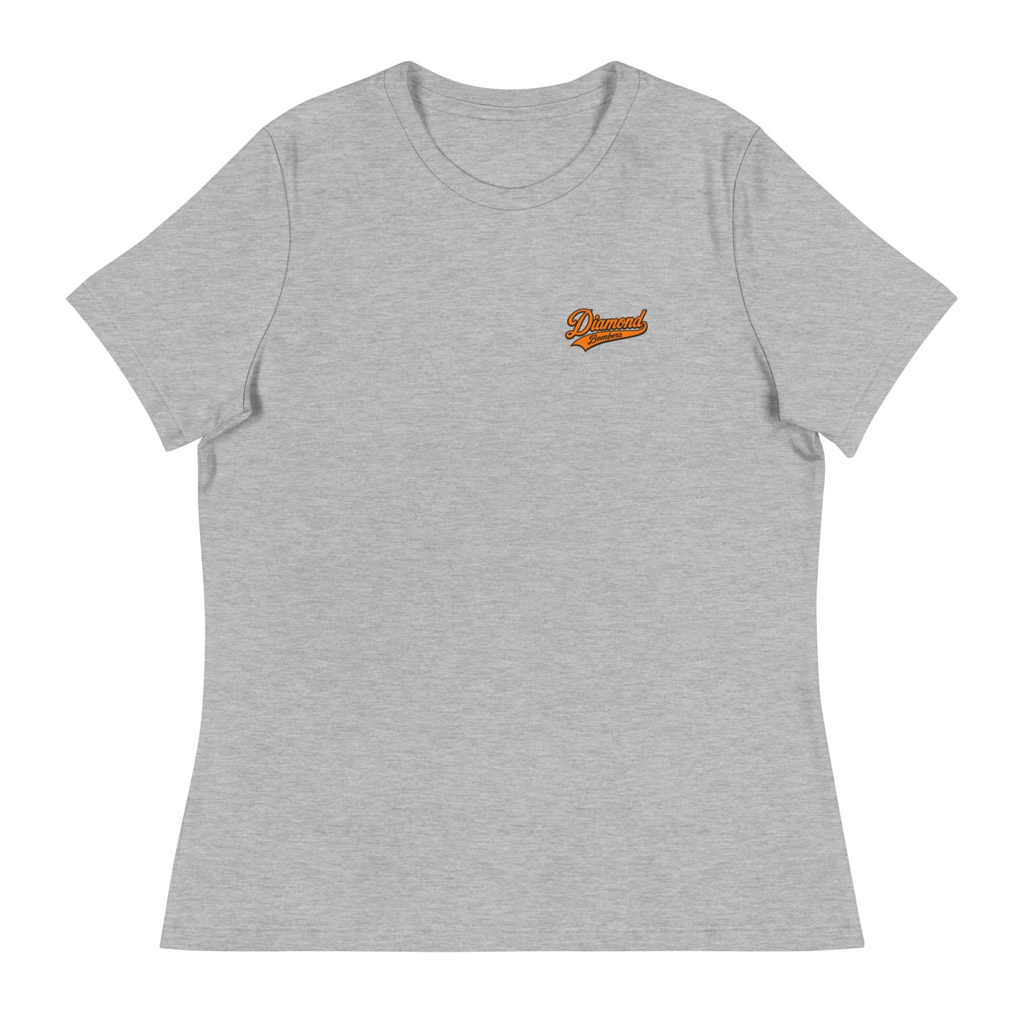 Performance | Women's Relaxed T Shirt | Diamond Bombers | Athletics Logo