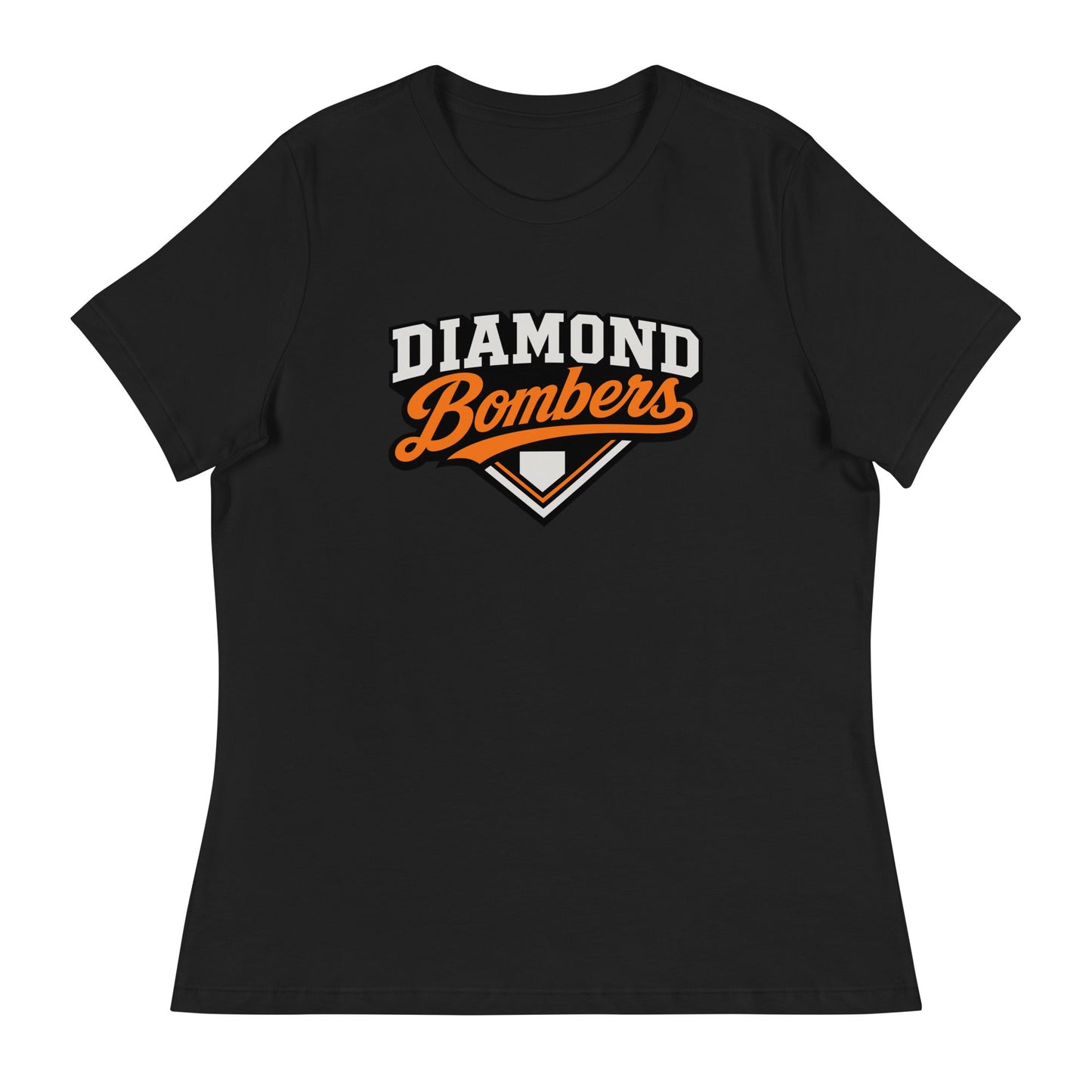 Performance | Women's Relaxed T Shirt | Diamond Bombers | Emblem Logo