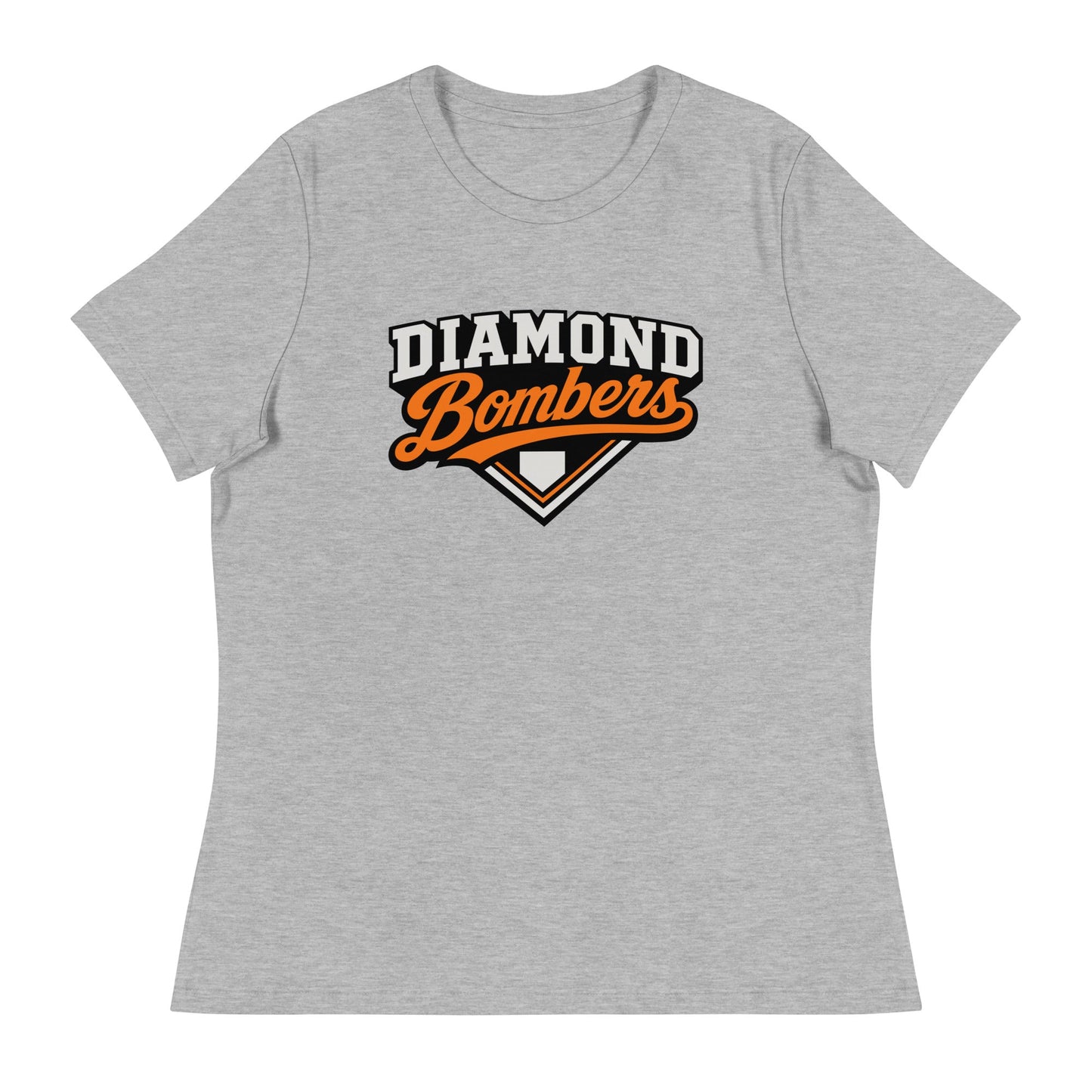 Performance | Women's Relaxed T Shirt | Diamond Bombers | Emblem Logo