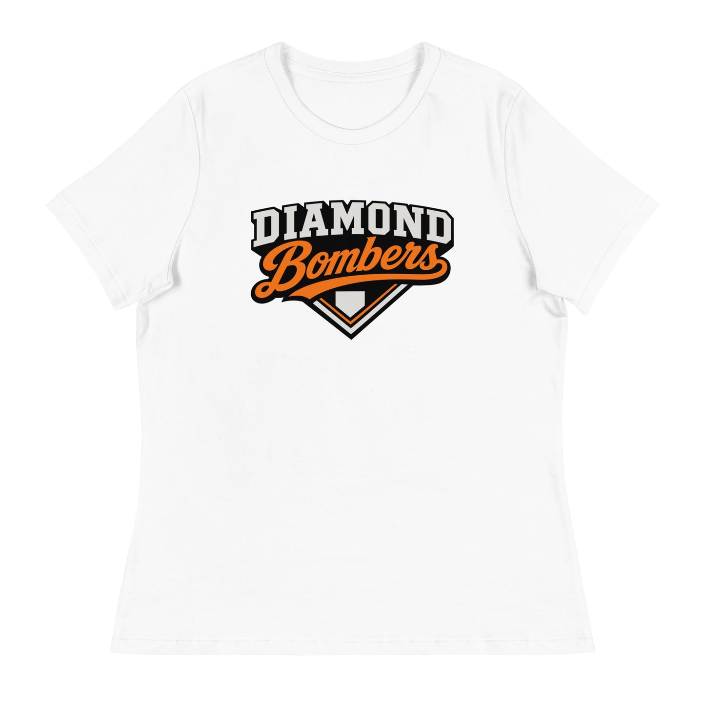 Performance | Women's Relaxed T Shirt | Diamond Bombers | Emblem Logo