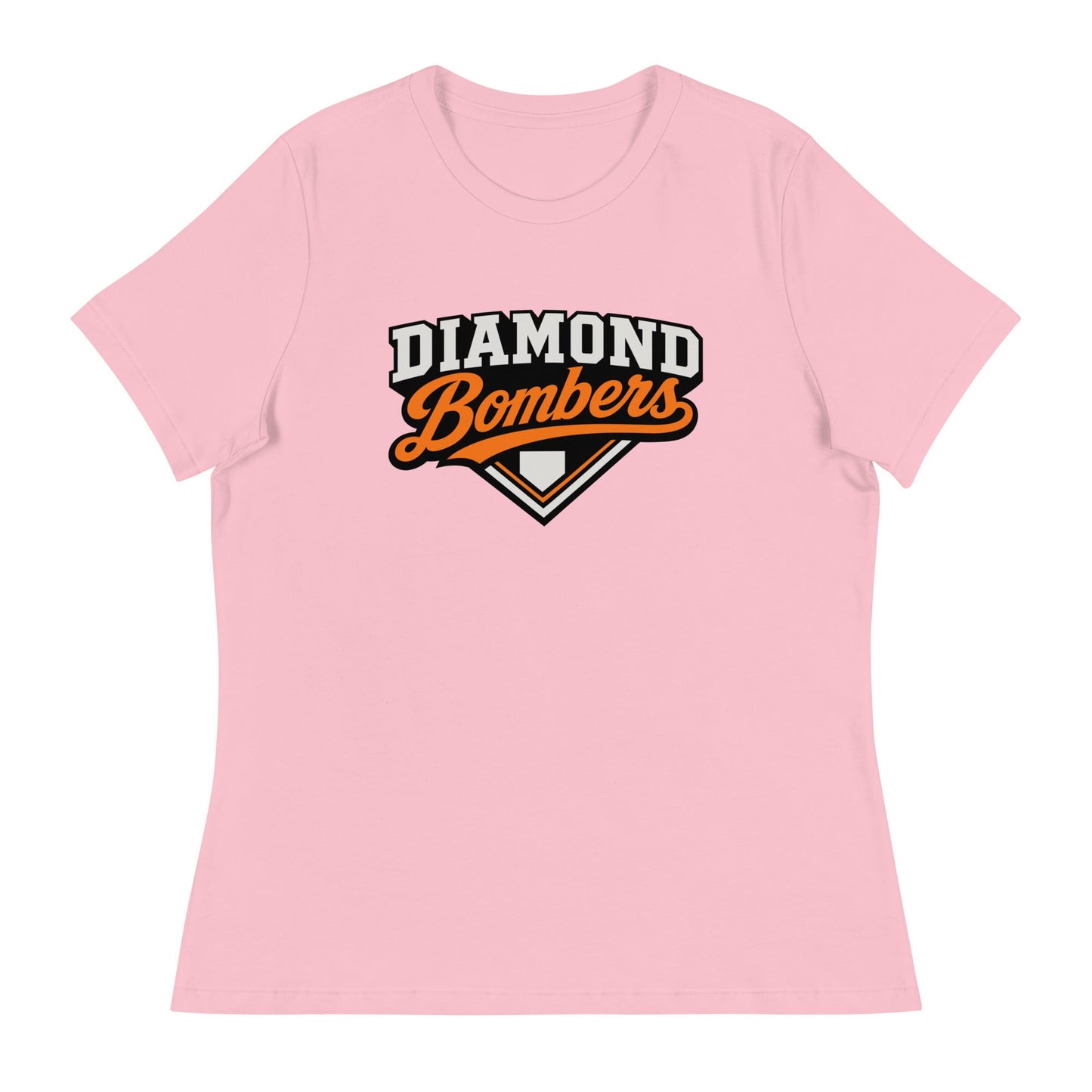 Performance | Women's Relaxed T Shirt | Diamond Bombers | Emblem Logo