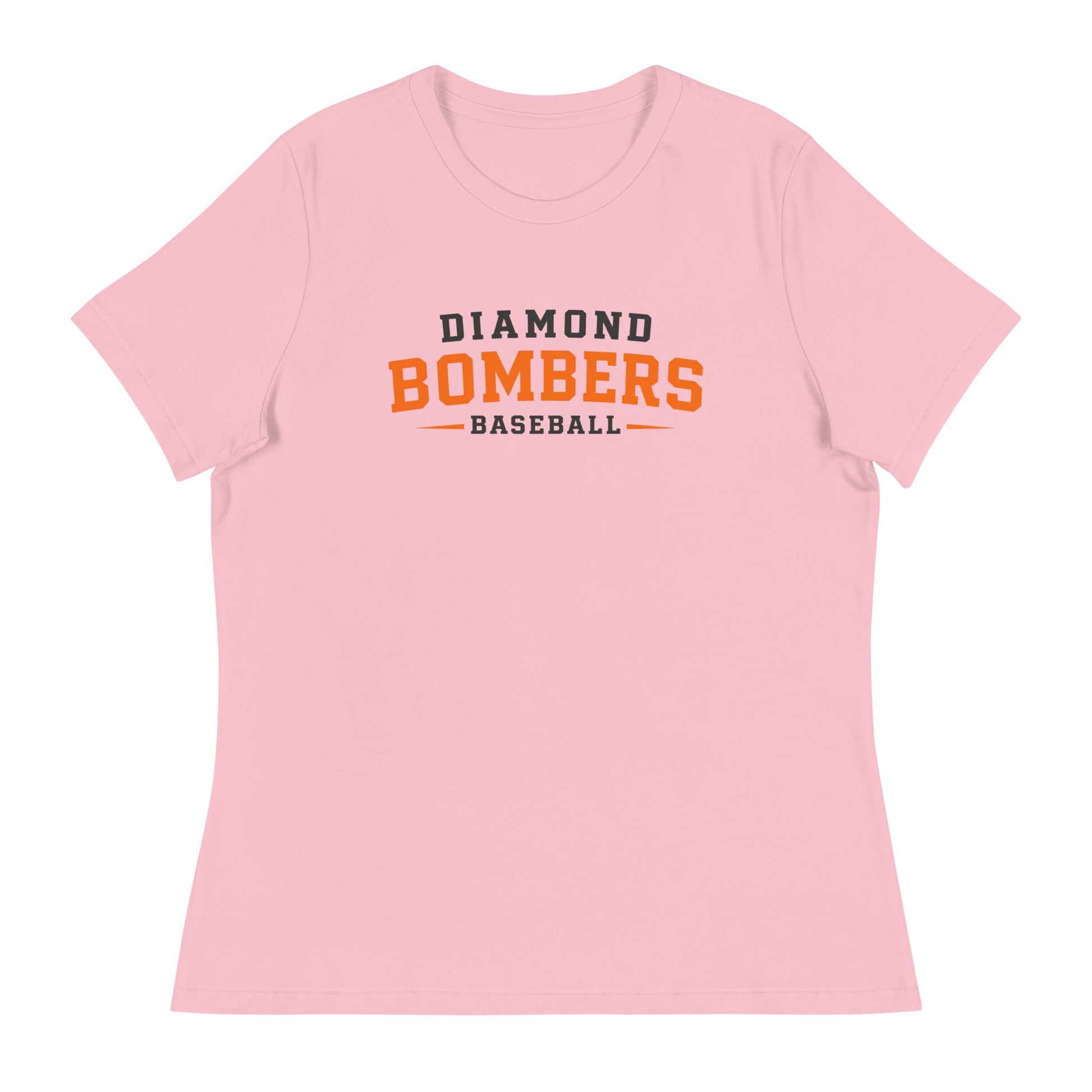 Performance | Women's Relaxed T Shirt | Diamond Bombers | Modern Script Logo