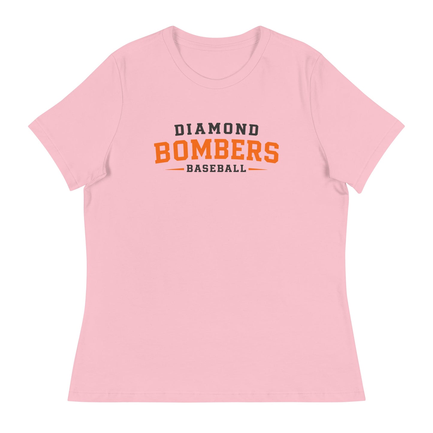 Performance | Women's Relaxed T Shirt | Diamond Bombers | Modern Script Logo