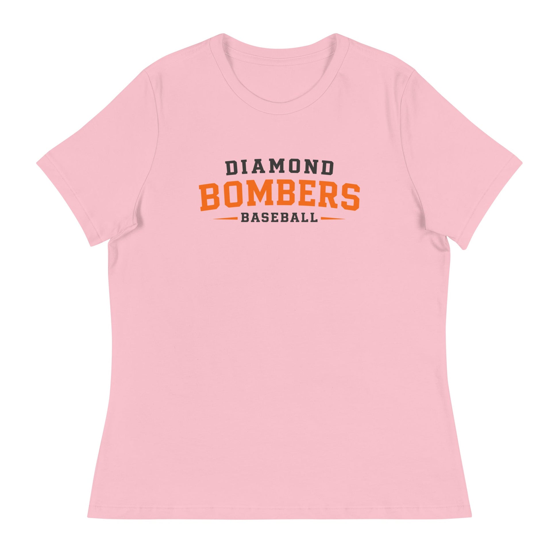 Performance | Women's Relaxed T Shirt | Diamond Bombers | Modern Script Logo