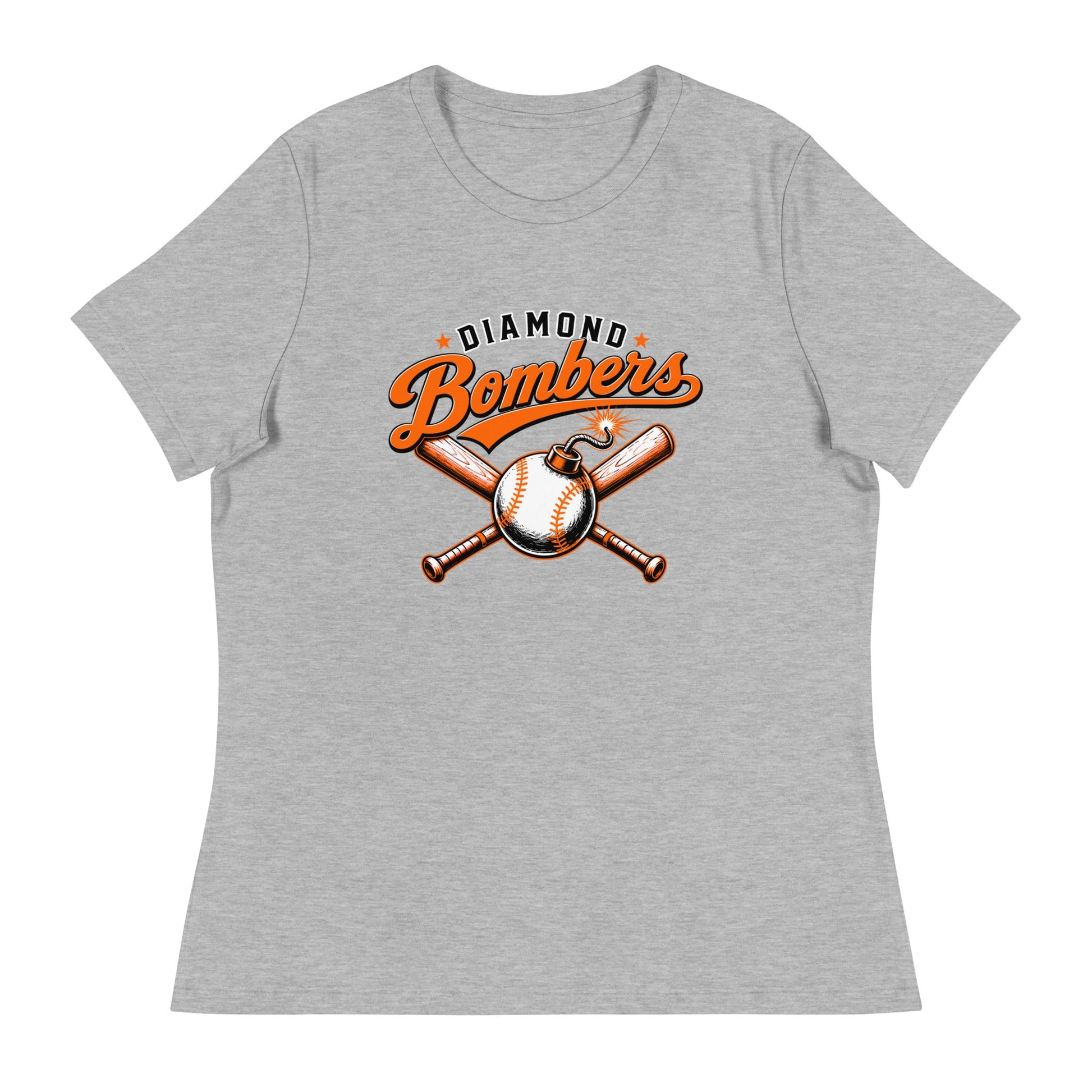Performance | Women's Relaxed T Shirt | Diamond Bombers | Vanguard Logo