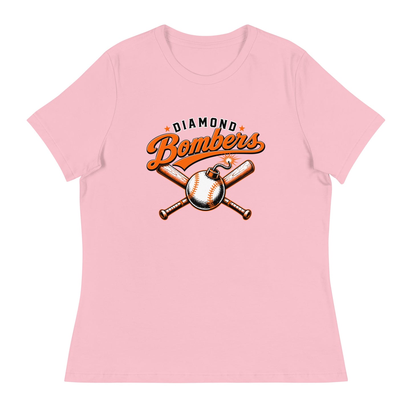 Performance | Women's Relaxed T Shirt | Diamond Bombers | Vanguard Logo
