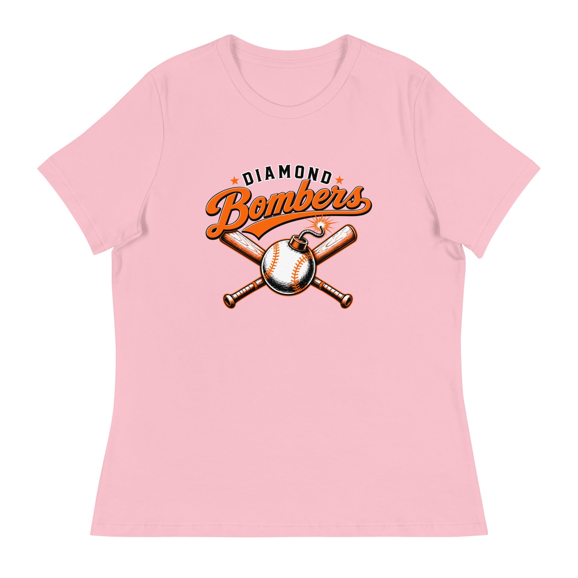 Performance | Women's Relaxed T Shirt | Diamond Bombers | Vanguard Logo
