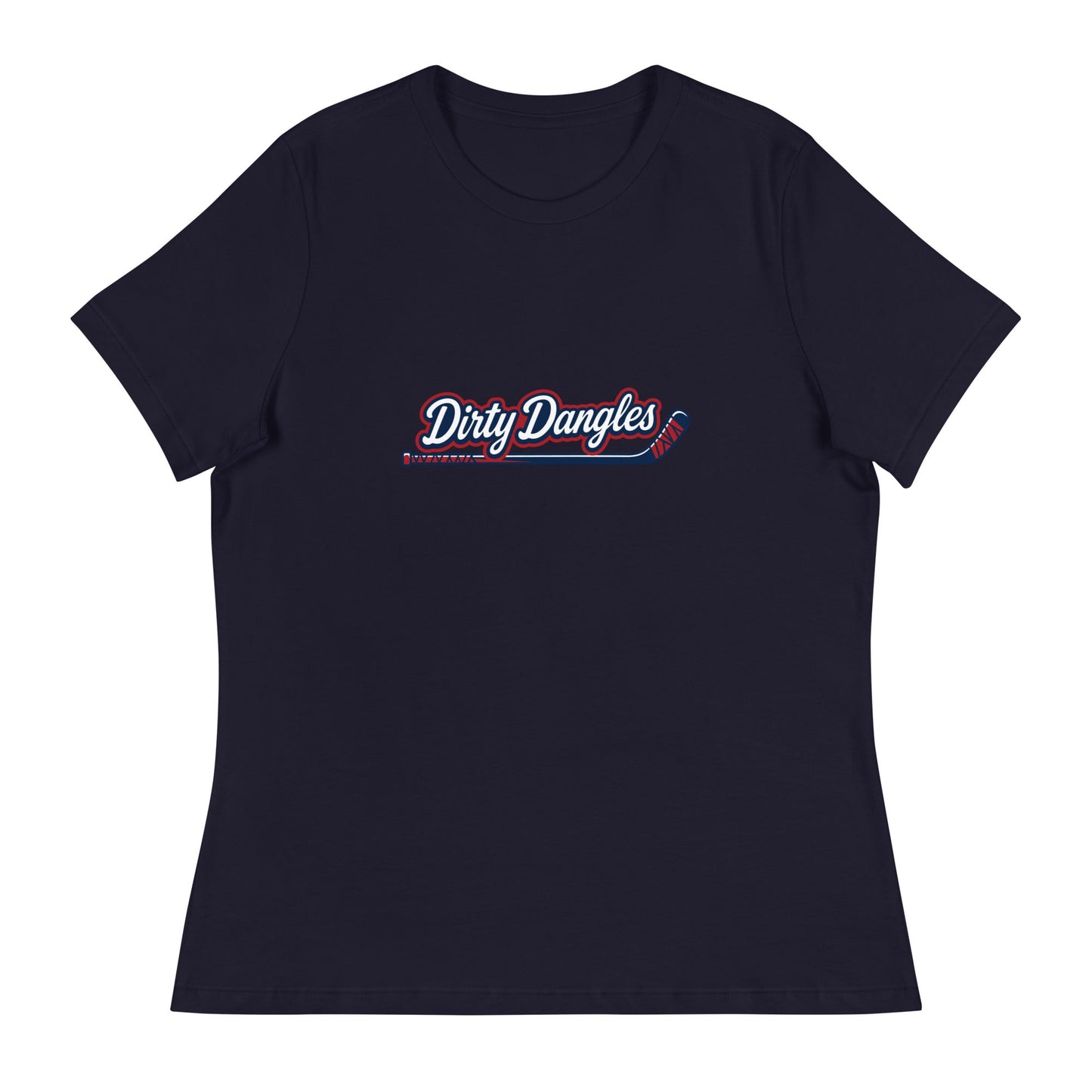 Performance | Women's Relaxed T Shirt | Dirty Dangles | Script Logo