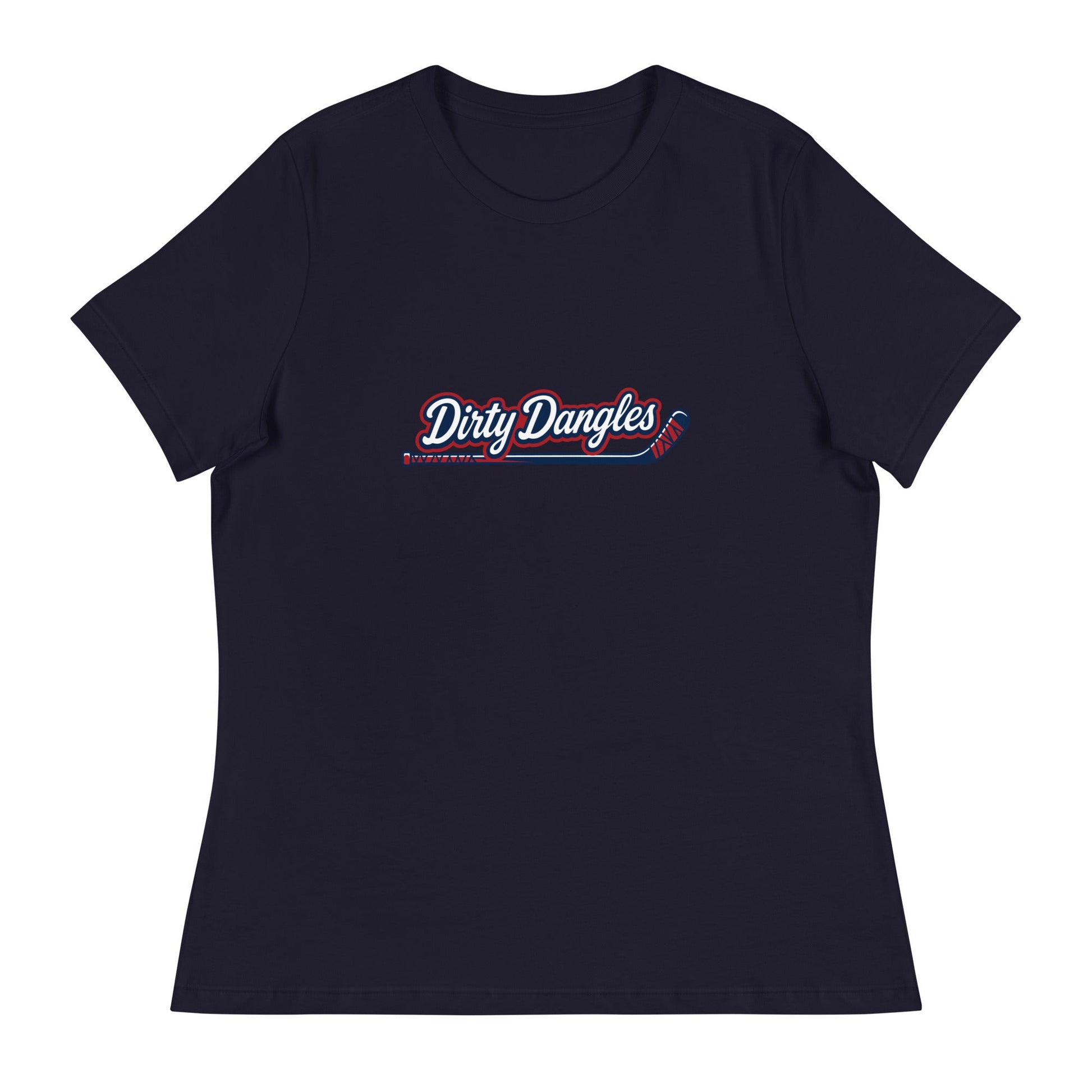 Performance | Women's Relaxed T Shirt | Dirty Dangles | Script Logo