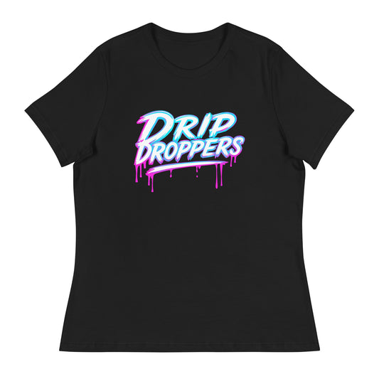 Performance | Women's Relaxed T Shirt | Drip Droppers | Alt Logo