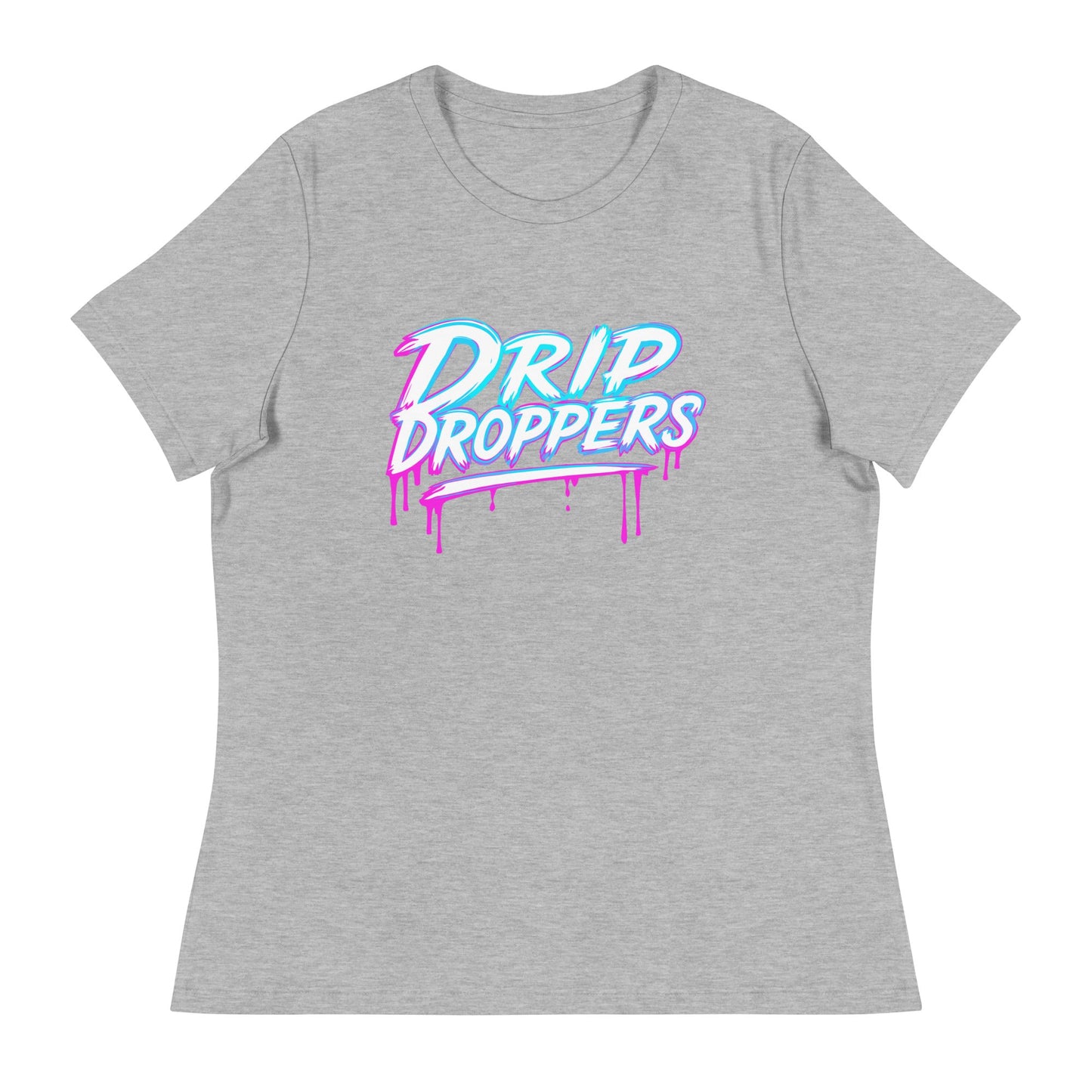 Performance | Women's Relaxed T Shirt | Drip Droppers | Alt Logo