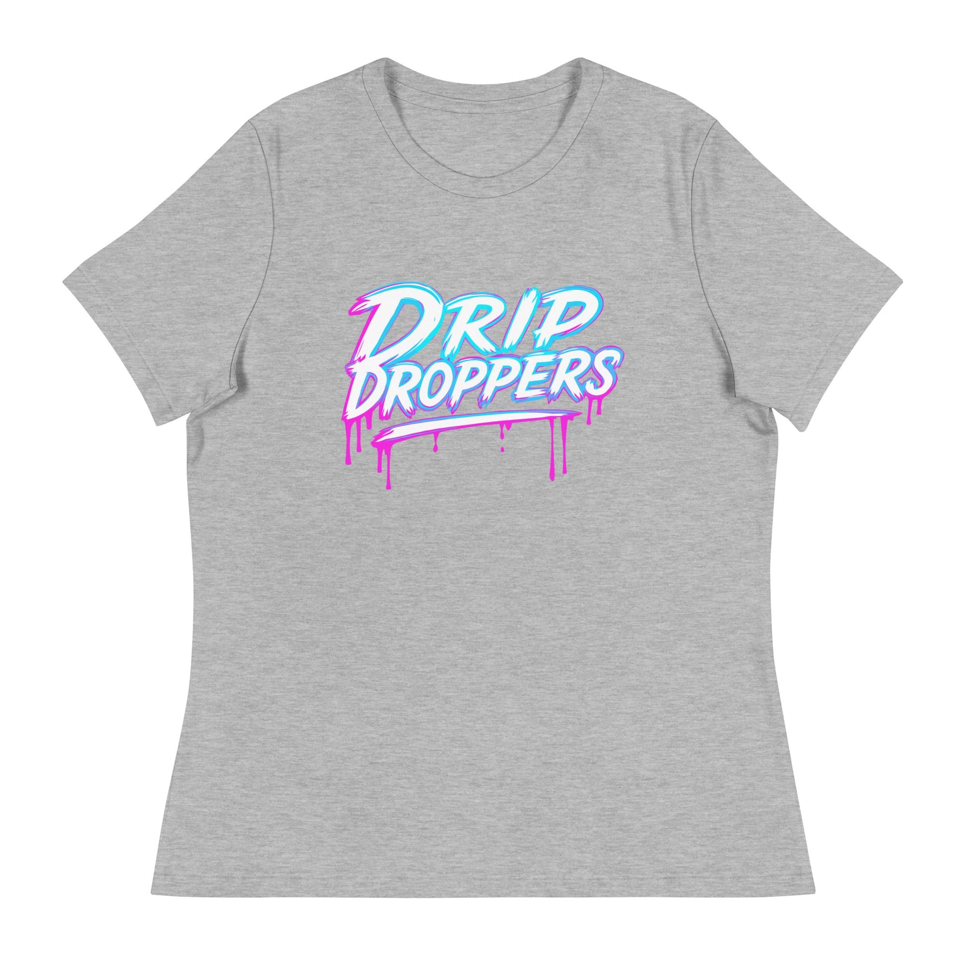 Performance | Women's Relaxed T Shirt | Drip Droppers | Alt Logo