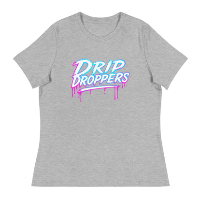 Performance | Women's Relaxed T Shirt | Drip Droppers | Alt Logo