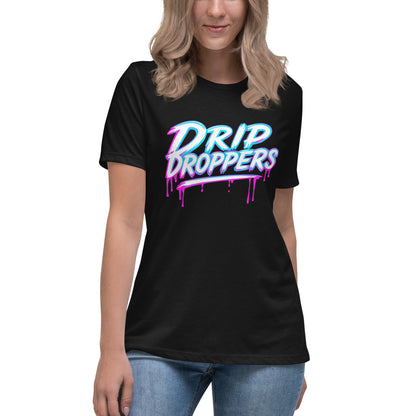 Performance | Women's Relaxed T Shirt | Drip Droppers | Alt Logo