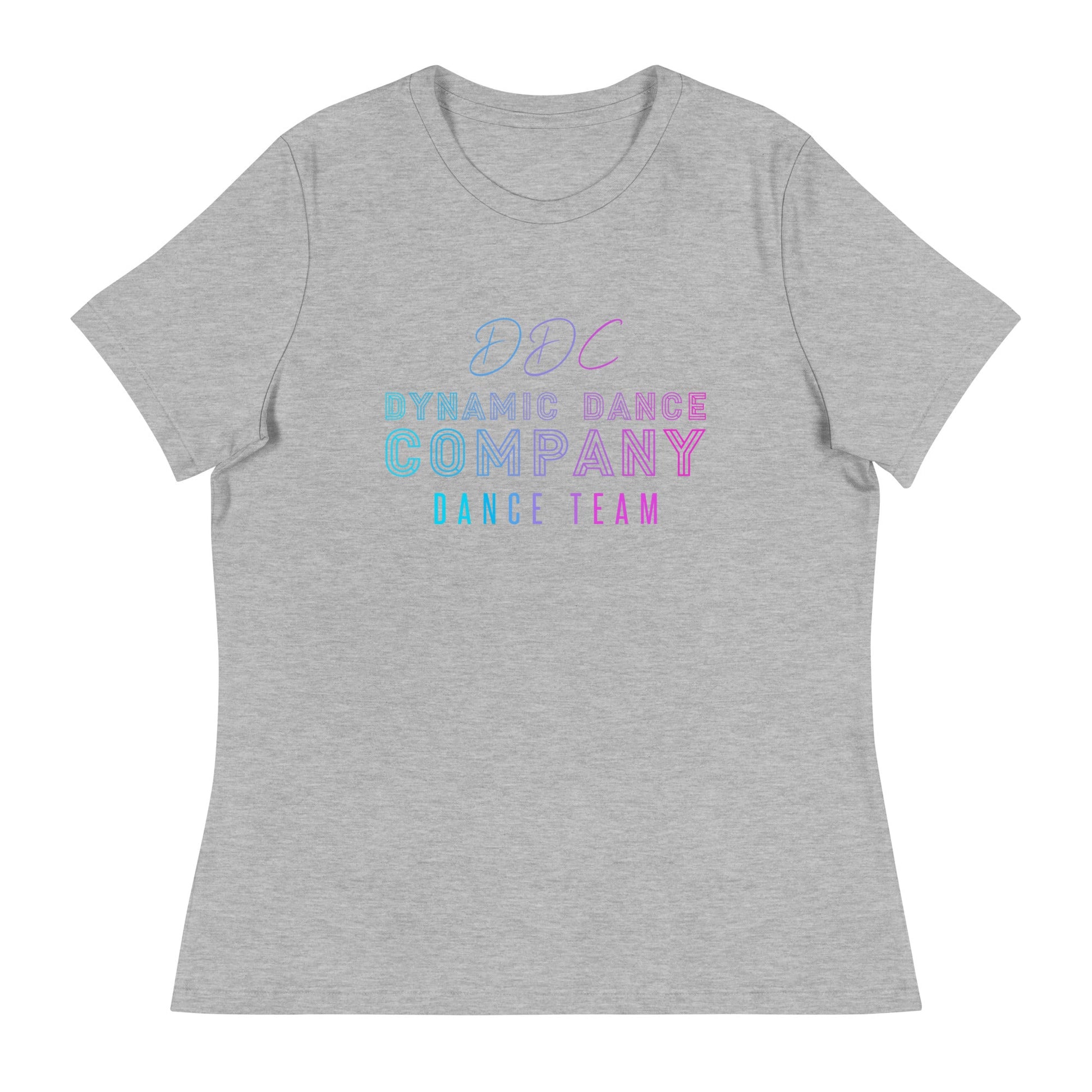 Performance | Women's Relaxed T Shirt | Dynamic Dance Company | Damce Team Logo